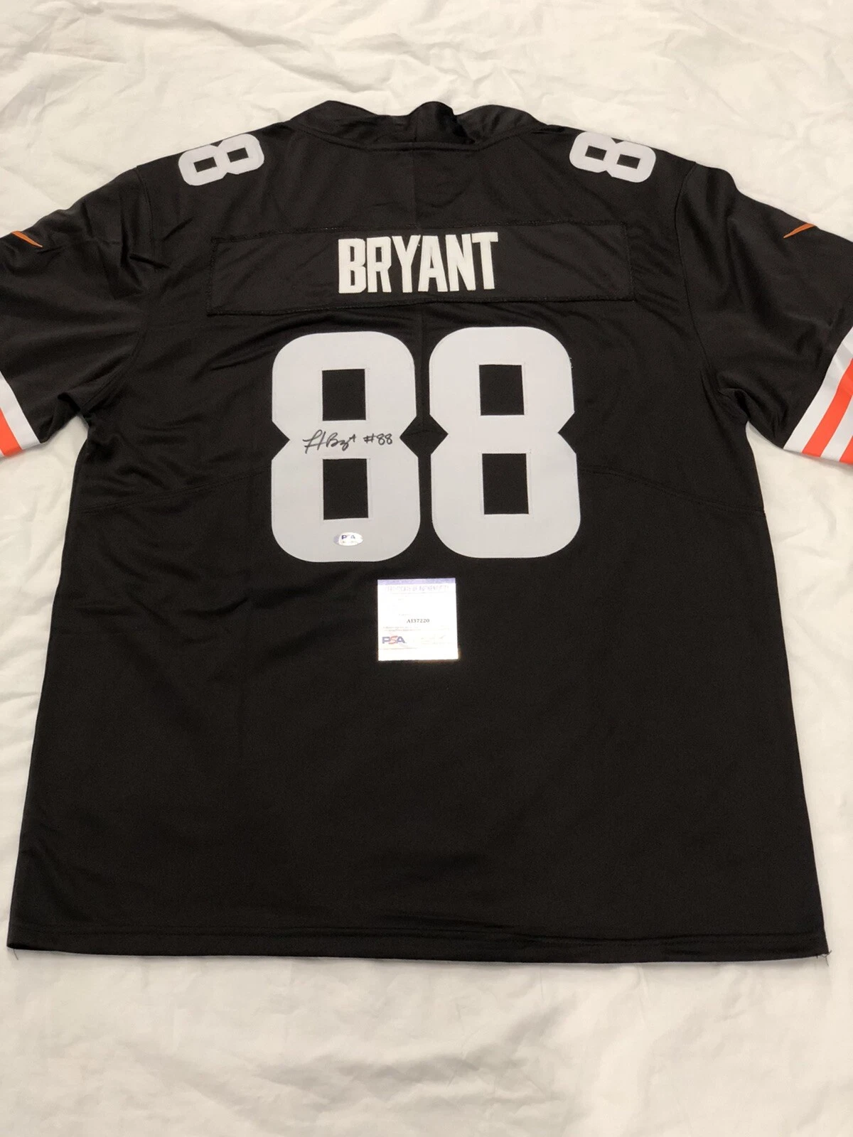 Harrison Bryant Signed Autographed Cleveland Browns Jersey Mackey Award Psa/Dna