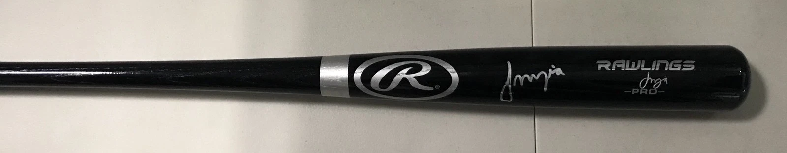 Francisco Mejia Signed Auto Cleveland Indians Rawlings Baseball Bat Psa/Dna