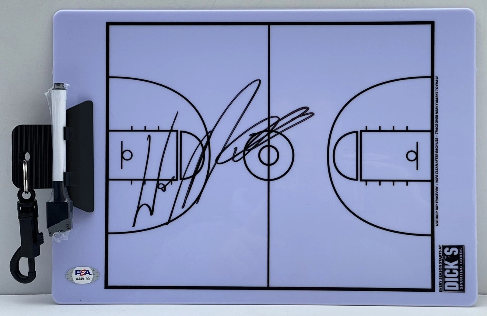 Wes Miller Signed Autographed Cincinnati Bearcats Coaches Clipboard PSA/DNA