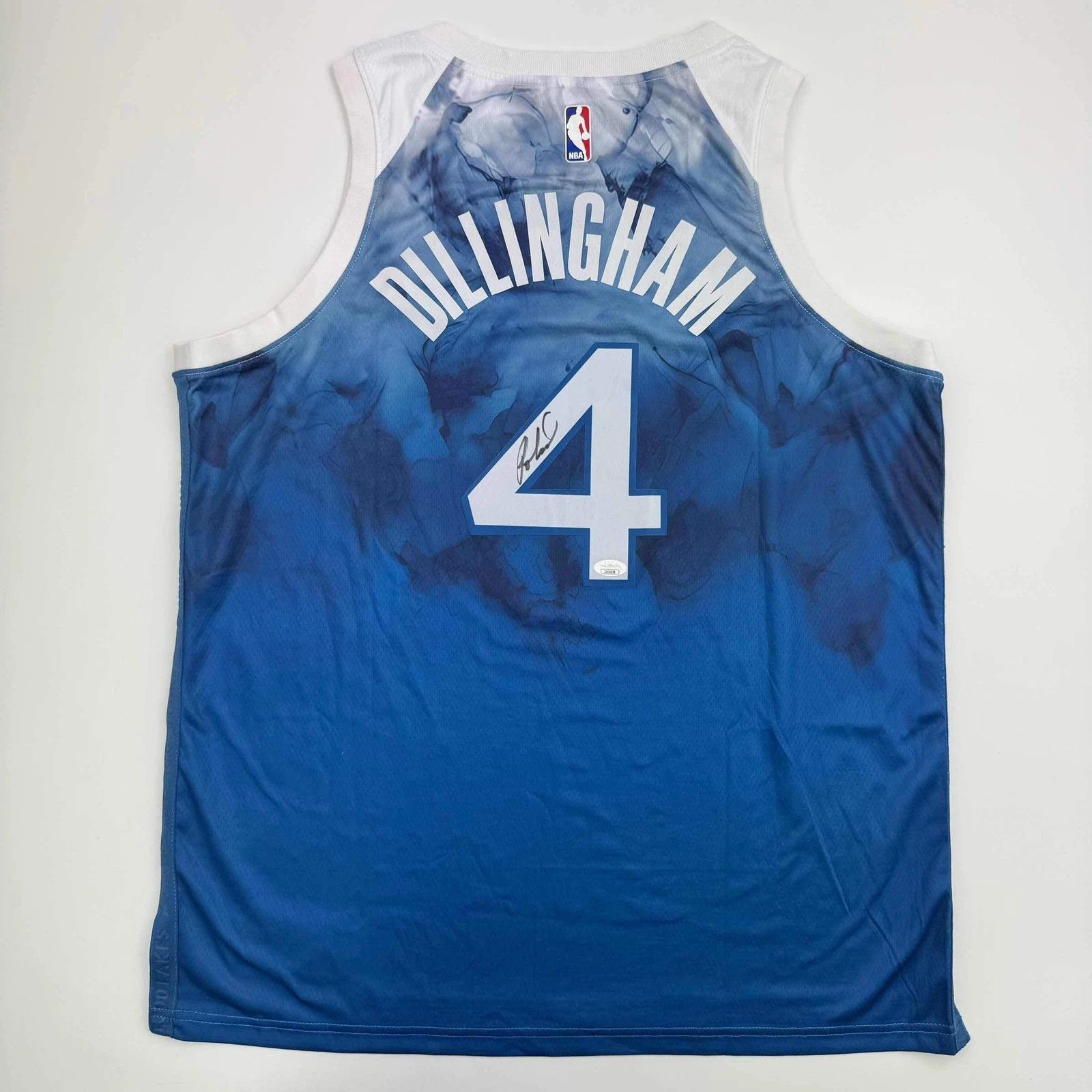 Autographed/Signed Rob Dillingham Minnesota Blue Basketball Jersey JSA COA