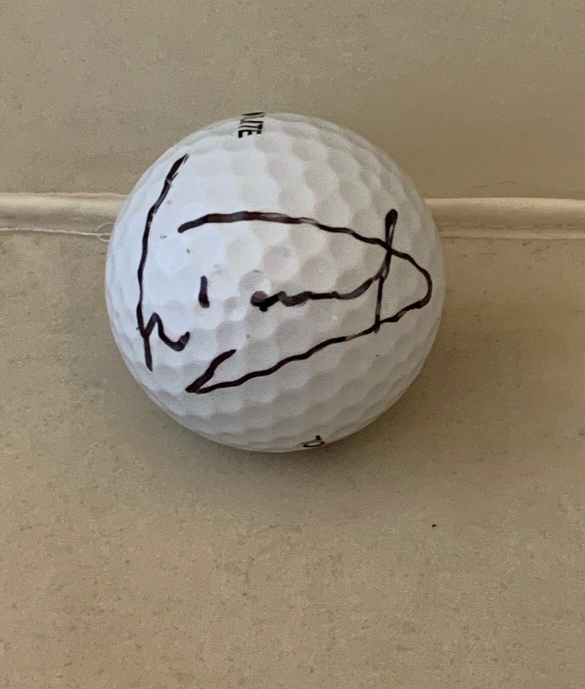 Luke Donald PGA signed Top Flite Golf Ball autographed