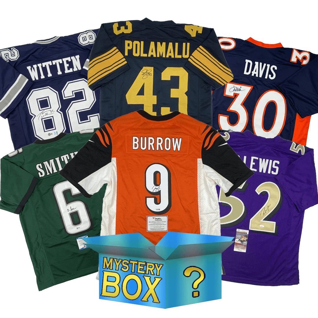 Autographed/Signed DIAMOND Series 2 Jersey Mystery Box PSA JSA BAS COA