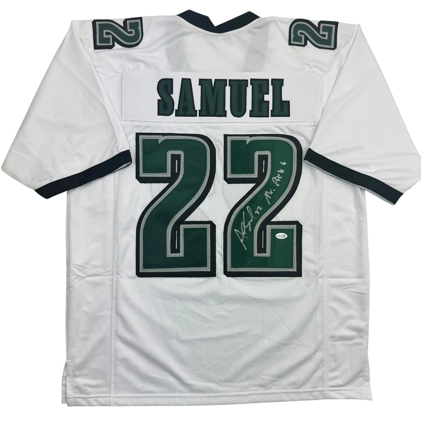 Autographed/Signed Asante Samuel Sr. 