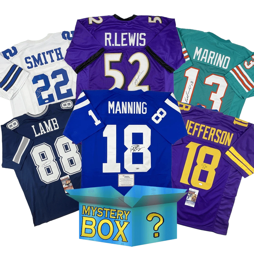 Autographed/Signed DIAMOND Series 3 Jersey Mystery Box PSA JSA BAS COA