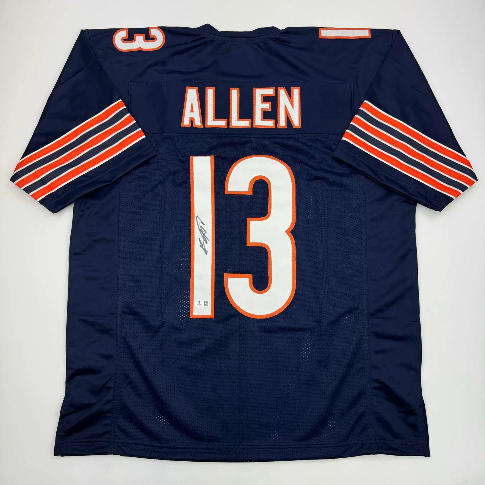 Autographed/Signed Keenan Allen Chicago Blue Jersey Beckett BAS COA