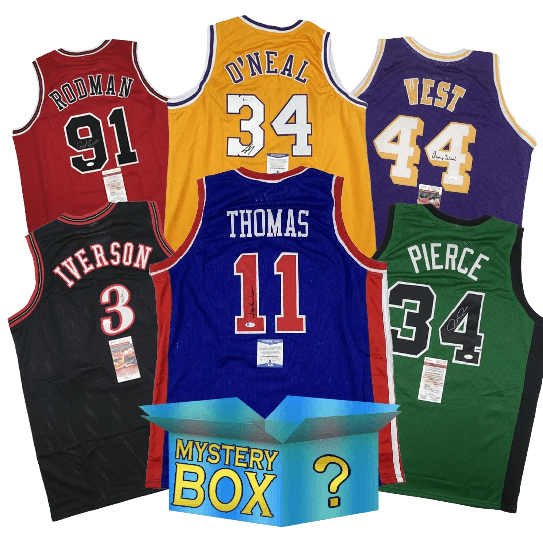 Autographed/Signed DIAMOND Series 1 Jersey Mystery Box PSA JSA COA