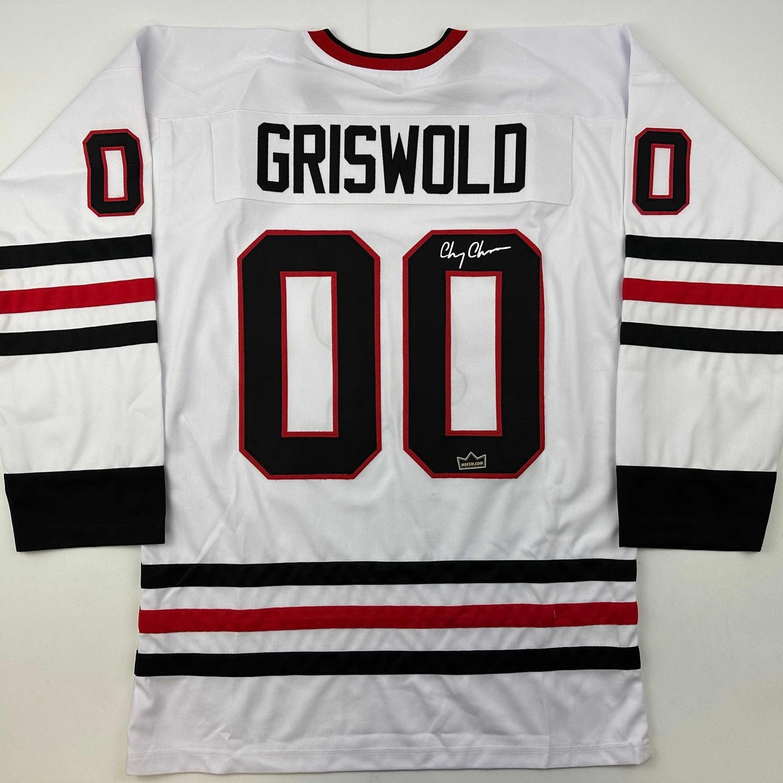 Facsimile Autographed Chevy Chase Clark Griswold Vacation Auto Jersey XL