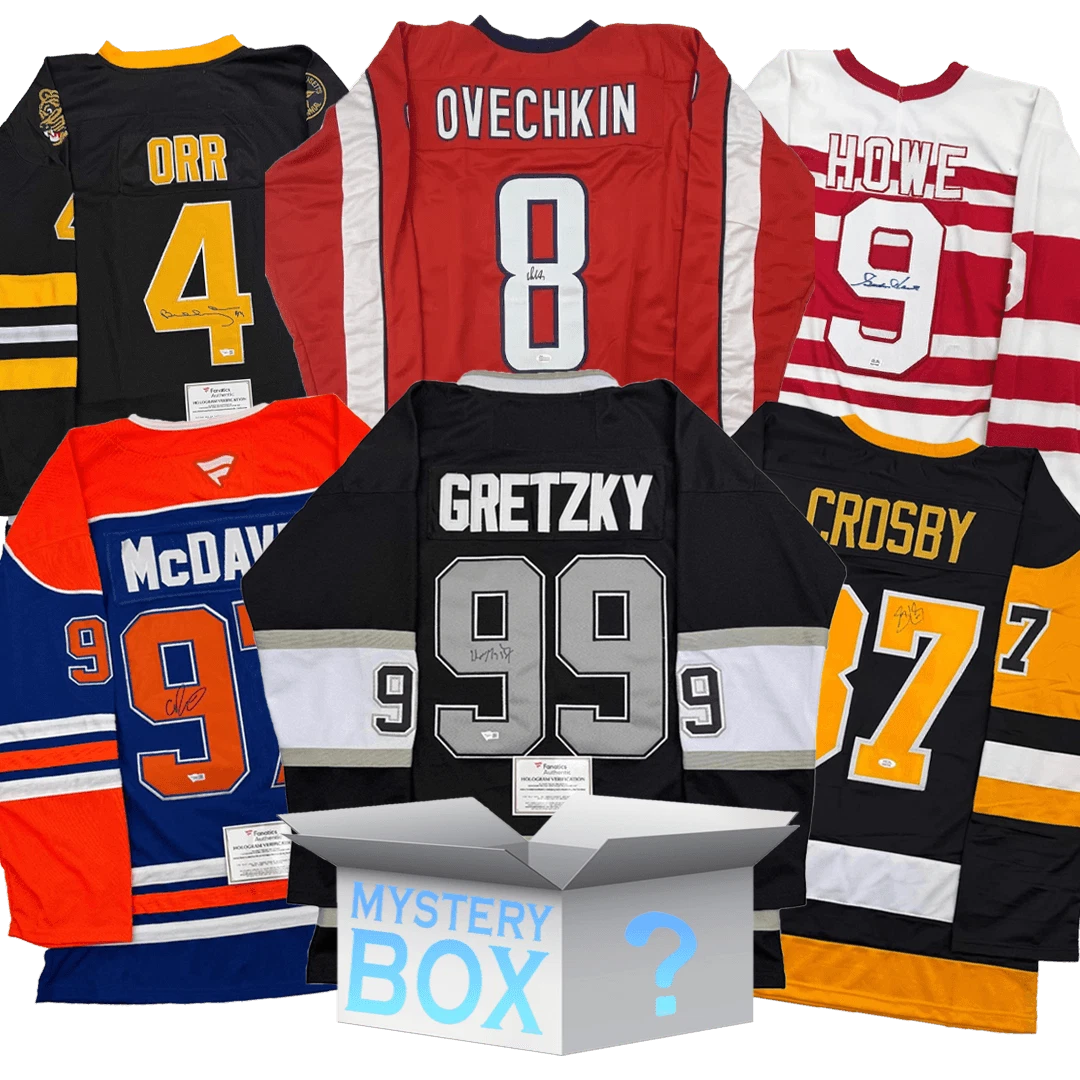 Random Autographed/Signed Jersey Mystery Box with PSA JSA or Beckett COA