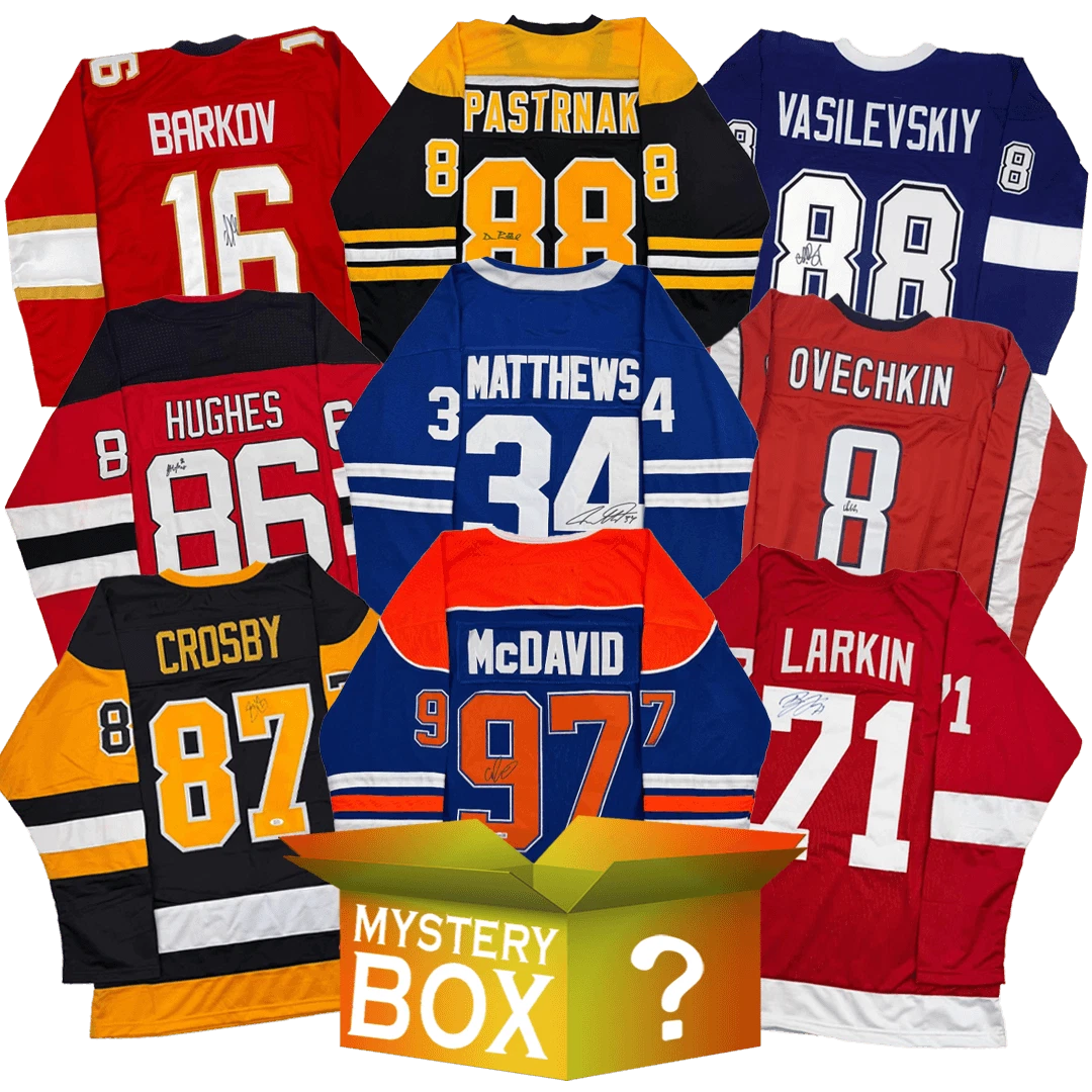 Active Stars Autographed/Signed Jersey Mystery Box PSA JSA or Beckett COA