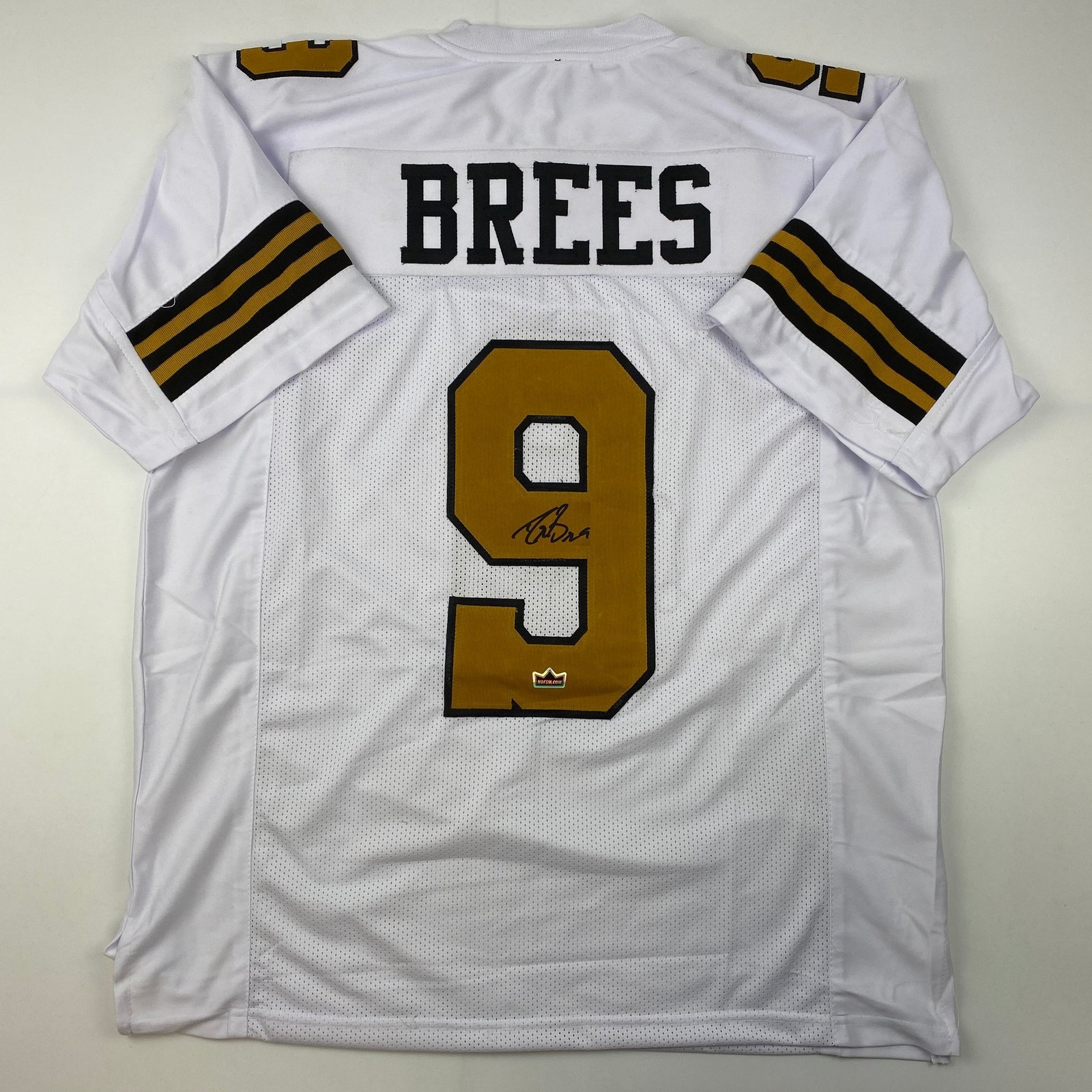 Facsimile Autographed Drew Brees New Orleans Color Rush Jersey Men's XL