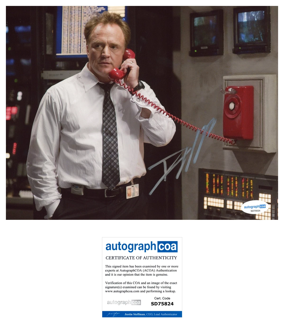 Bradley Whitford 'The Cabin In The Woods' Signed 8x10 Photo 'Hadley' ACOA