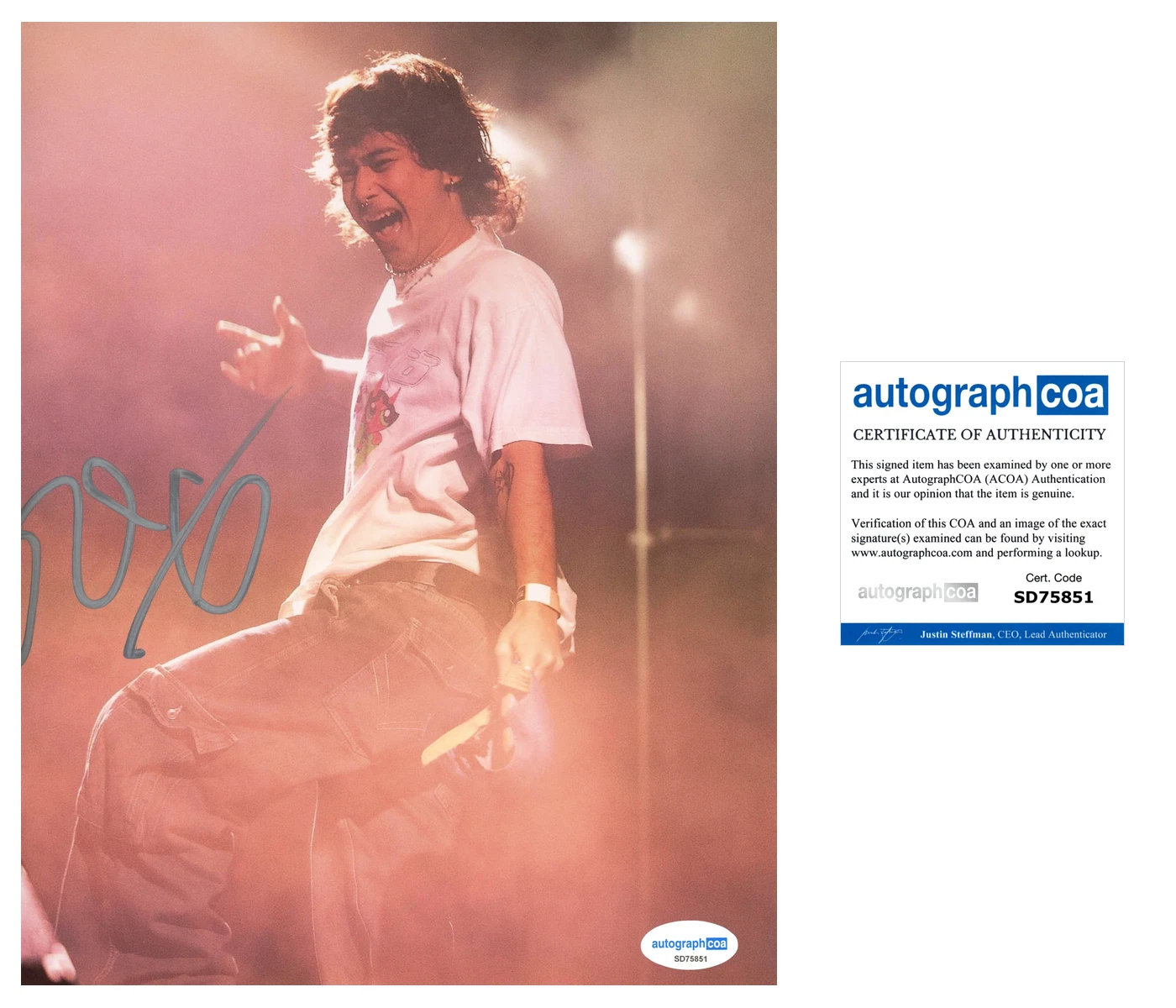 ‘ISOxo’ Signed 8x10 Photo DJ EDM Music ACOA Julian Isorena