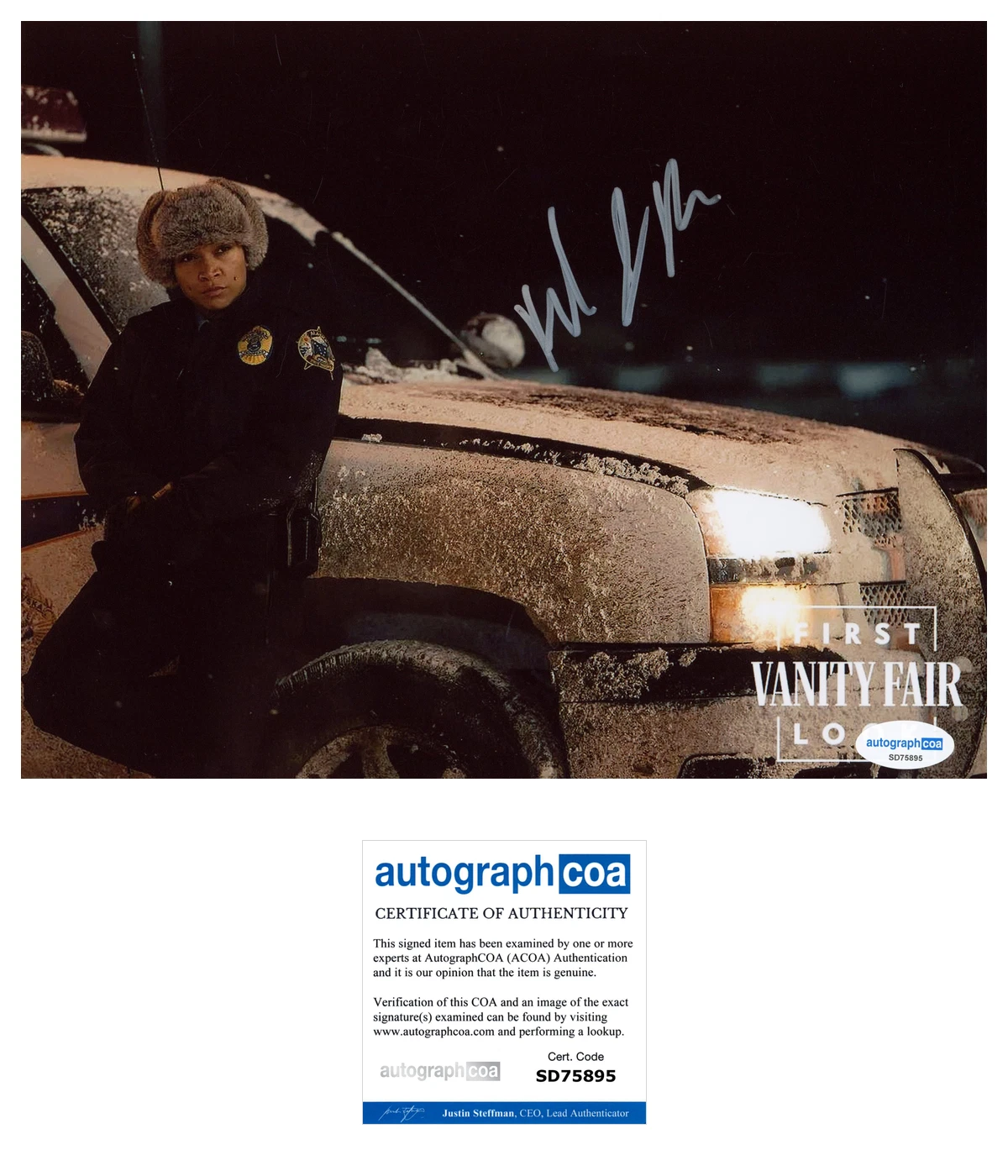 Kali Reis ‘True Detective Night Country’ Signed 8x10 Photo ‘Evangeline’ ACOA