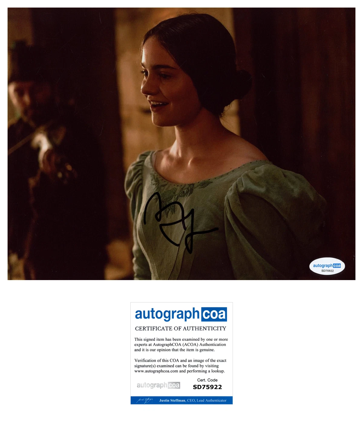 Aisling Franciosi 'The Nightingale' Signed 8x10 Photo 'Clare' ACOA