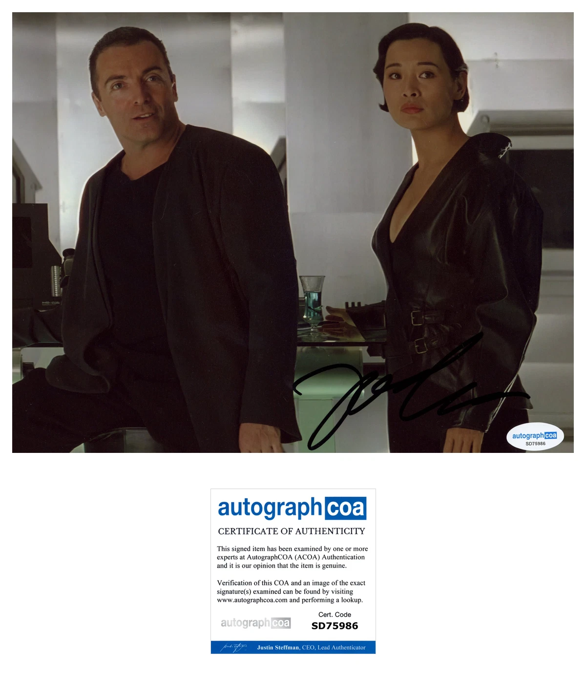 Joan Chen 'Twin Peaks' RARE Signed 8x10 Photo 'Jocelyn Packard' ACOA Autograph