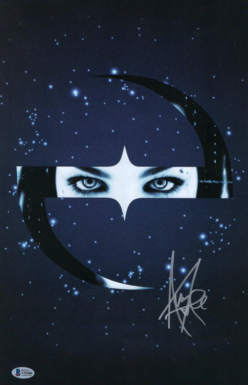 AMY LEE SIGNED AUTOGRAPH 11X17 VIP CONCERT TOUR POSTER - EVANESCENCE BEAUTY BAS