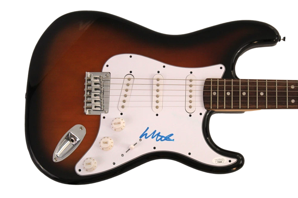 COLTER WALL SIGNED AUTOGRAPH FULL SIZE FENDER ELECTRIC GUITAR COUNTRY MUSIC JSA