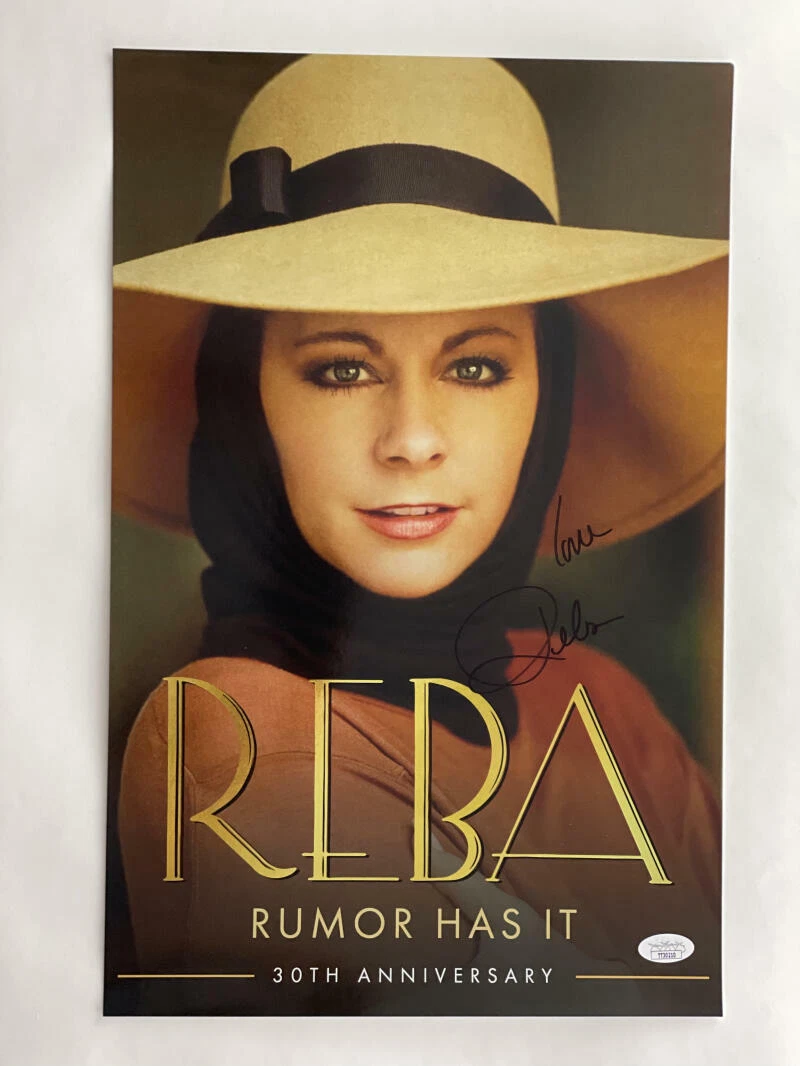 REBA MCENTIRE SIGNED AUTOGRAPH 11X17 RUMOR HAS IT 30TH ANNIVERSARY POSTER W/ JSA