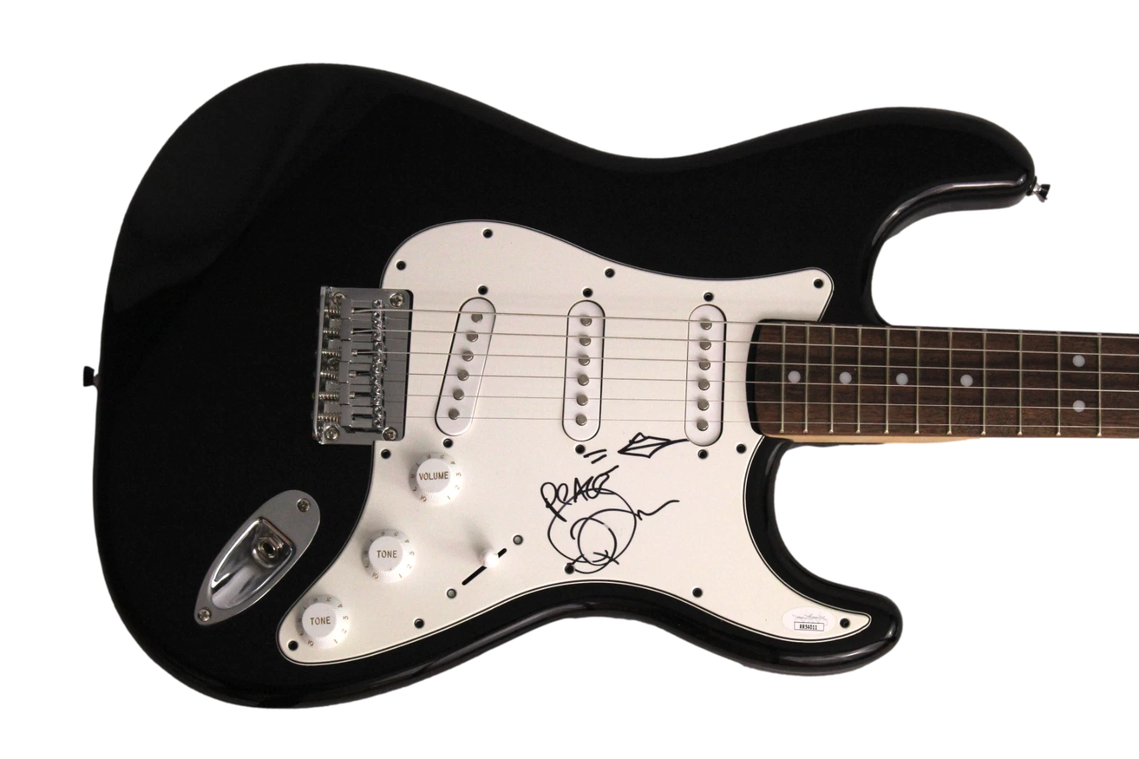 TIM REYNOLDS SIGNED AUTOGRAPH FS B FENDER ELECTRIC GUITAR DAVE MATTHEWS BAND JSA