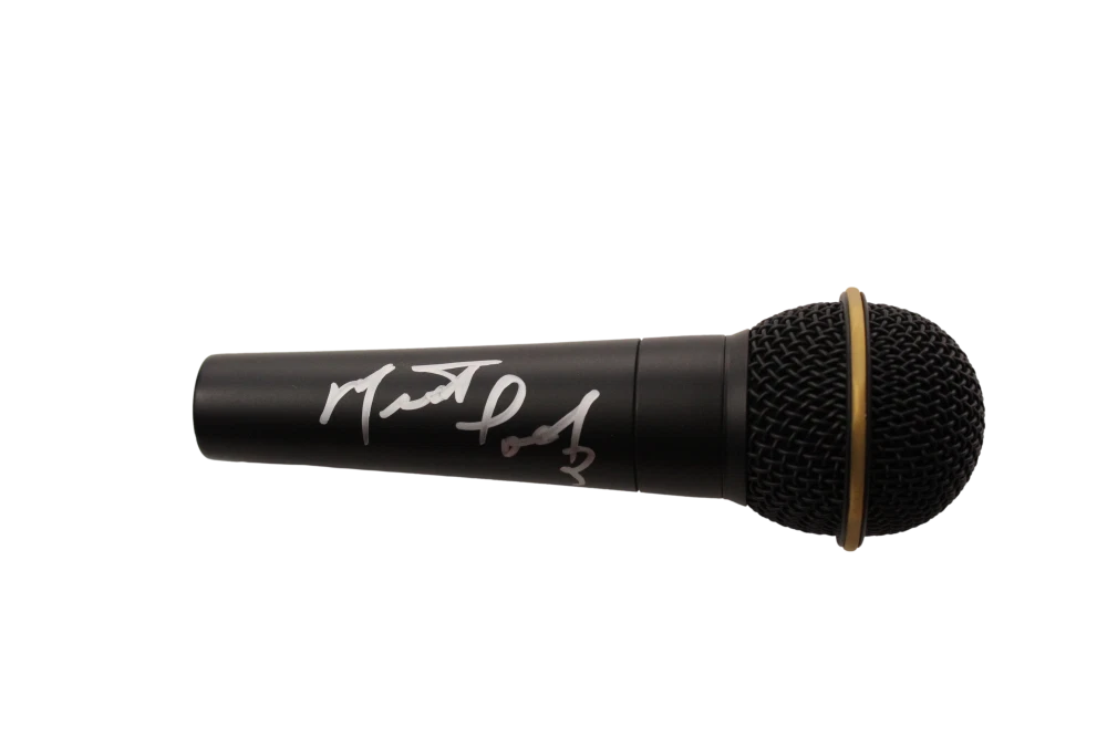 MEAT LOAF SIGNED AUTOGRAPH MICROPHONE MIC - BAT OUT OF HELL, FIGHT CLUB W/ JSA