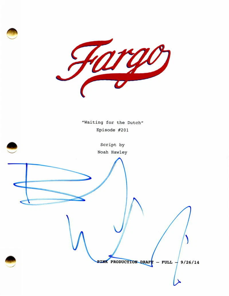 BOKEEM WOODBINE SIGNED AUTOGRAPH FARGO FULL EPISODE SCRIPT SPIDER-MAN HOMECOMING