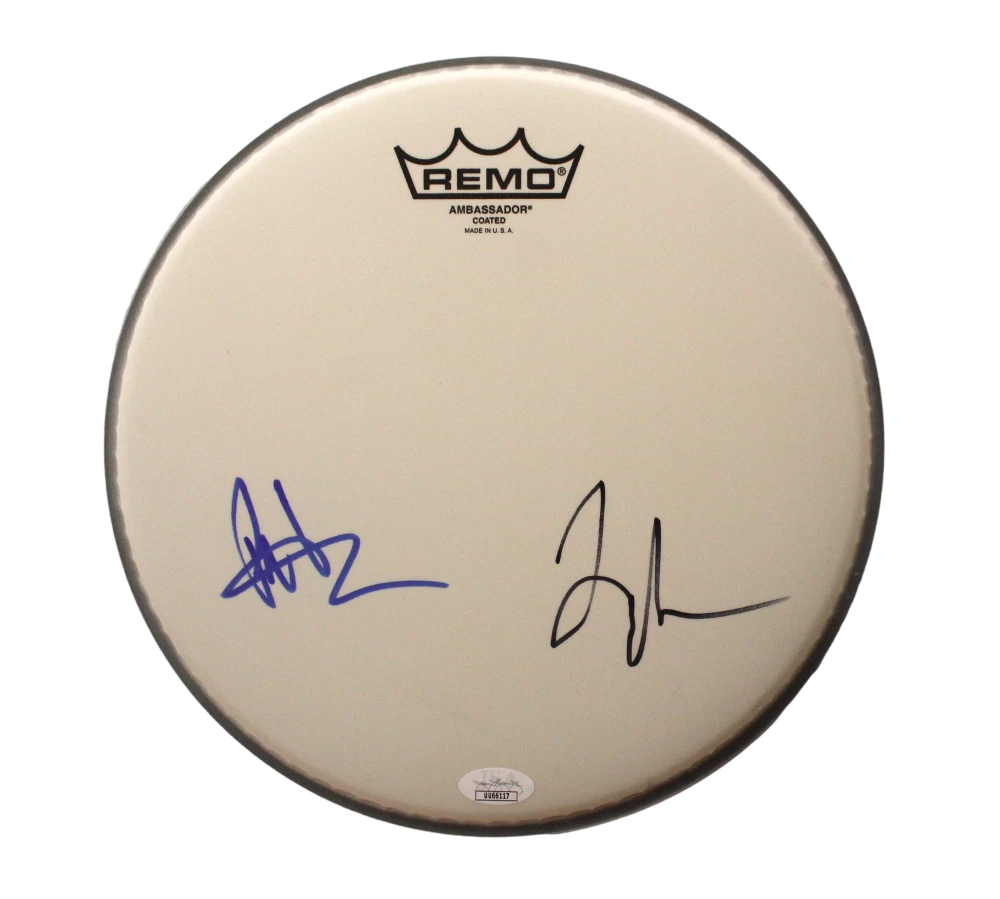 TAYLOR HAWKINS & PAT SMEAR SIGNED AUTOGRAPH 10