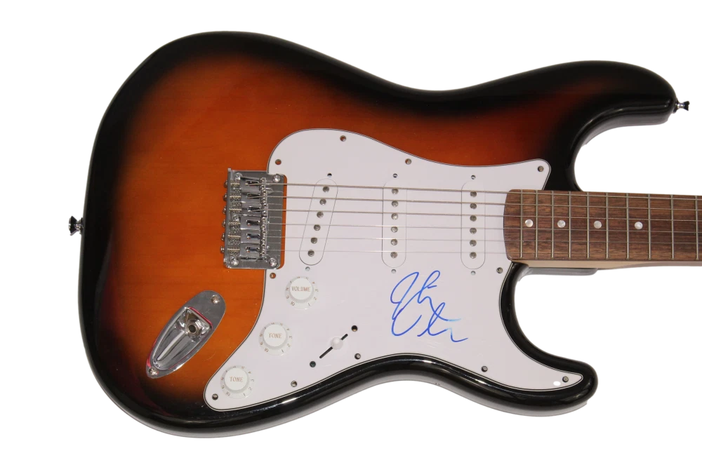 KEITH URBAN SIGNED AUTOGRAPH FULL SIZE FENDER ELECTRIC GUITAR - COUNTRY W/ JSA