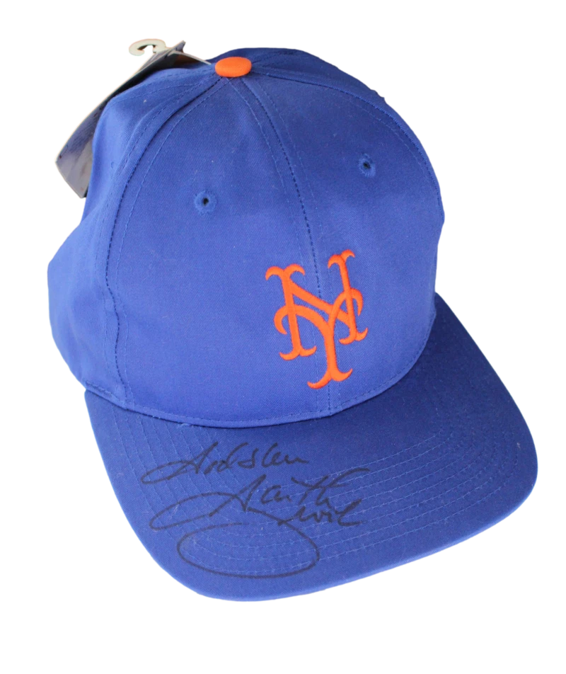 GARTH BROOKS SIGNED AUTOGRAPH NEW YORK METS BASEBALL HAT CAP - COUNTRY STAR JSA