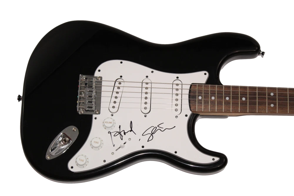 HOWARD STERN SIGNED AUTOGRAPH FENDER ELECTRIC GUITAR SHOW COMES AGAIN - JSA COA