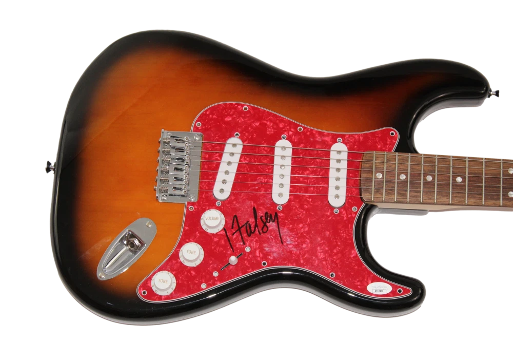 HALSEY SIGNED AUTOGRAPH FULL SIZE FENDER ELECTRIC GUITAR MANIC SINGER W/ JSA COA