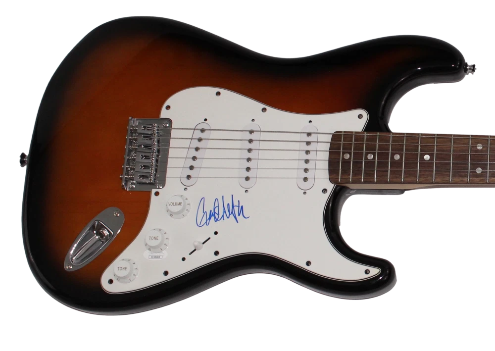 GARY CLARK JR SIGNED AUTOGRAPH FULL SIZE FENDER ELECTRIC GUITAR - RARE!  JSA COA