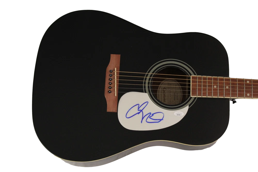 ADAM SANDLER SIGNED AUTOGRAPH GIBSON EPIPHONE ACOUSTIC GUITAR BILLY MADISON JSA