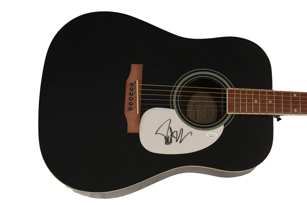 PAT MONAHAN SIGNED AUTOGRAPH FULL SIZE GIBSON EPIPHONE ACOUSTIC GUITAR TRAIN JSA