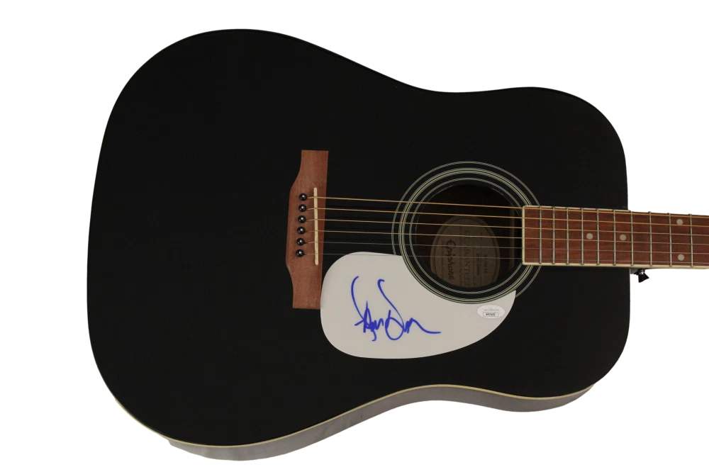 ADAM DURITZ SIGNED AUTOGRAPH GIBSON EPIPHONE GUITAR COUNTING CROWS STUD JSA COA