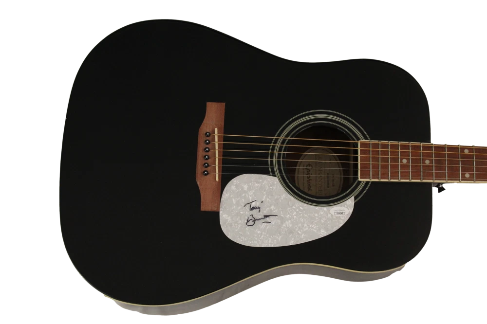 TONY BENNETT SIGNED AUTOGRAPH GIBSON EPIPHONE ACOUSTIC GUITAR - RARE! JSA COA