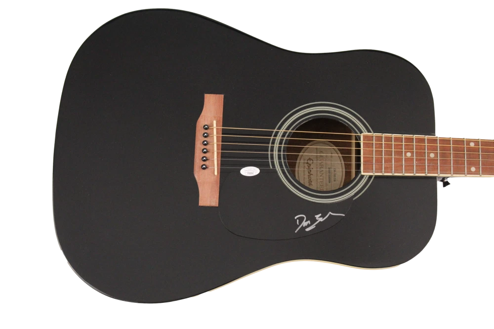 DAN TOLER SIGNED AUTOGRAPH GIBSON EPIPHONE ACOUSTIC GUITAR GREGG ALLMAN BAND JSA