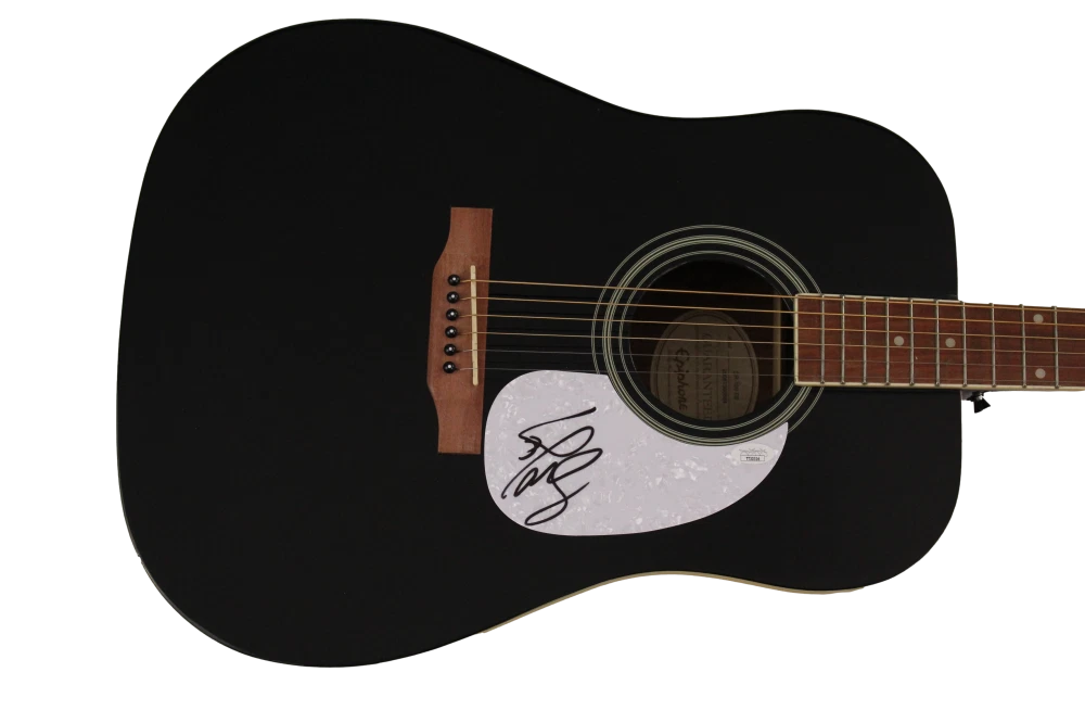 SCOTTY MCCREERY SIGNED AUTOGRAPH GIBSON EPIPHONE ACOUSTIC GUITAR w/ JSA COA