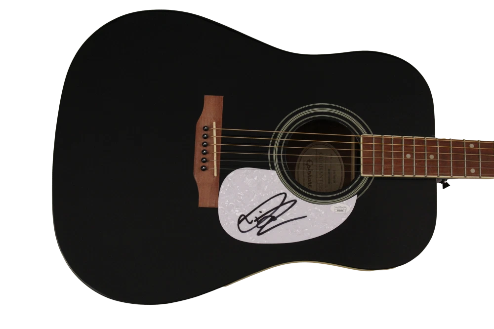 DEVIN DAWSON SIGNED AUTOGRAPH FULL SIZE GIBSON EPIPHONE ACOUSTIC GUITAR  JSA COA