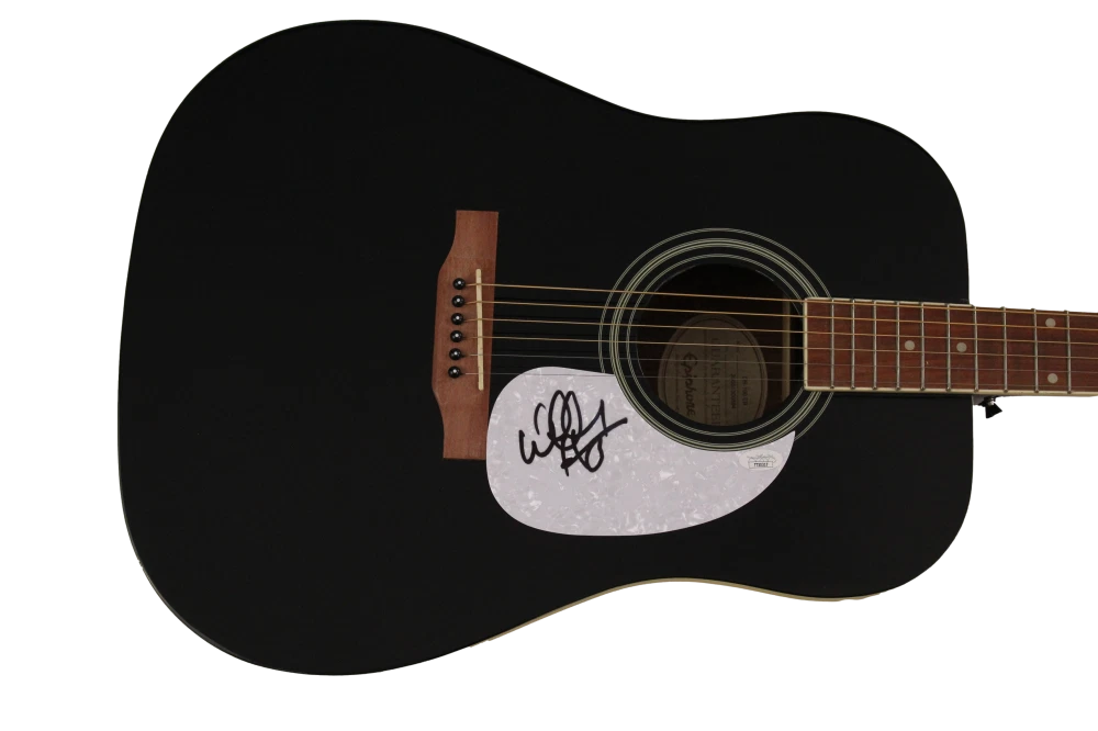 WALKER HAYES SIGNED AUTOGRAPH GIBSON EPIPHONE ACOUSTIC GUITAR FANCY LIKE JSA COA