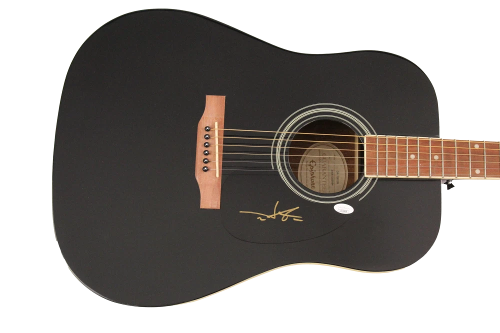 JIMMIE ALLEN SIGNED AUTOGRAPH FULL SIZE GIBSON EPIPHONE ACOUSTIC GUITAR JSA COA