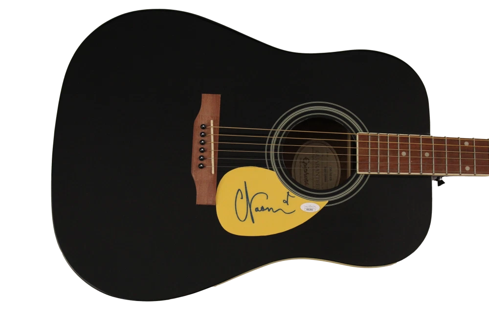 NAOMI JUDD SIGNED AUTOGRAPH GIBSON EPIPHONE ACOUSTIC GUITAR - THE JUDDS JSA COA