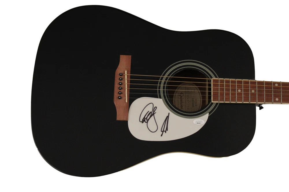DAN SMYERS & SHAY MOONEY SIGNED AUTOGRAPH GIBSON ACOUSTIC GUITAR DAN + SHAY JSA