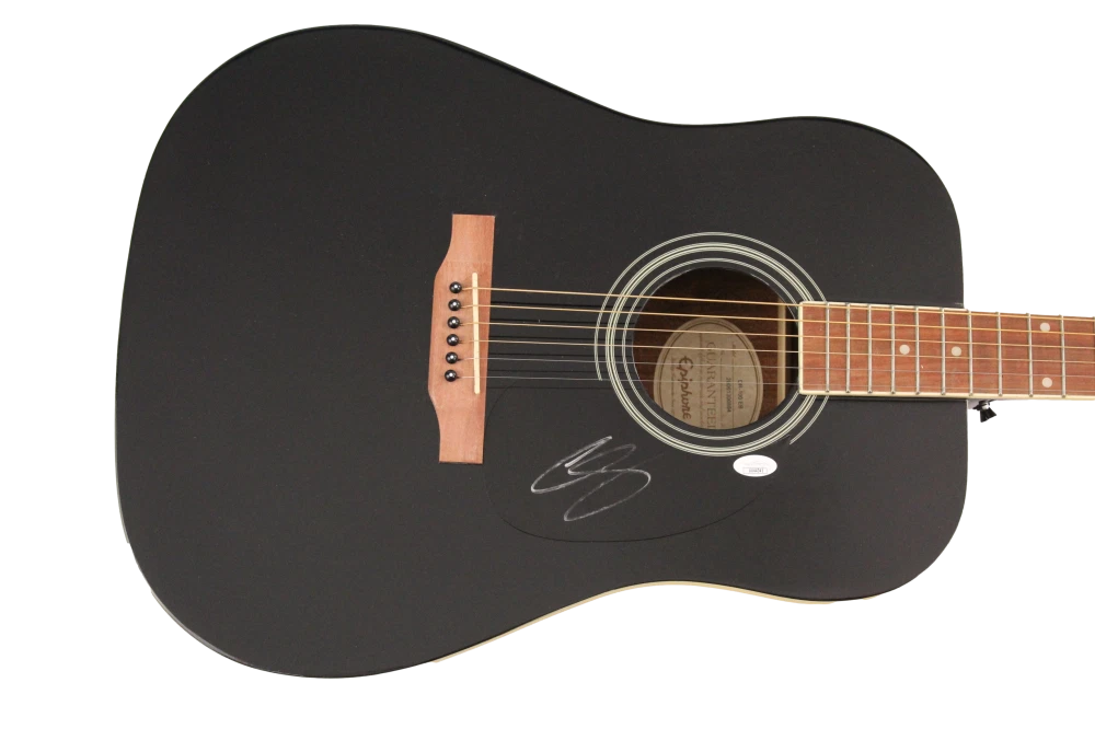 CHRIS STAPLETON SIGNED AUTOGRAPH GIBSON ACOUSTIC GUITAR - COUNTRY STAR JSA COA