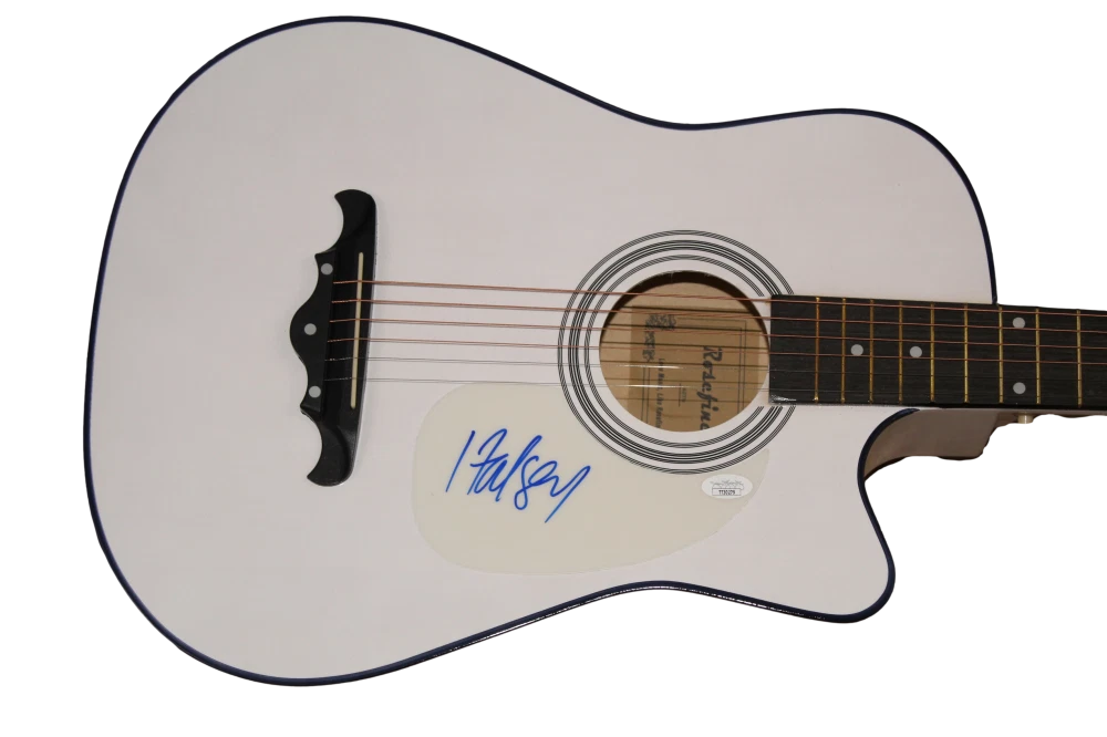 HALSEY SIGNED AUTOGRAPH FULL SIZE ACOUSTIC GUITAR - SEXY BADLANDS SINGER JSA COA