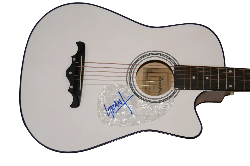 GRANT MICKELSON SIGNED AUTOGRAPH ACOUSTIC GUITAR TAYLOR SWIFT THE AGENCY JSA COA