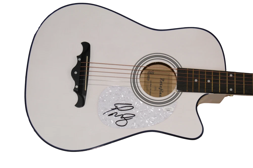 SCOTTY MCCREERY SIGNED AUTOGRAPH FULL SIZE ACOUSTIC GUITAR CLEAR AS DAY JSA COA