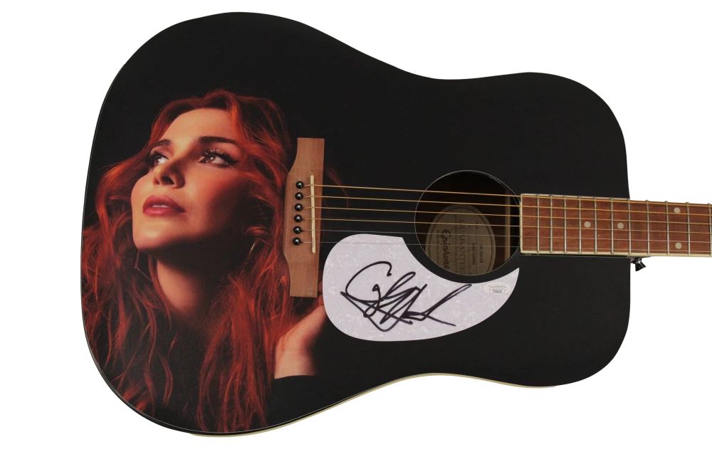 CAYLEE HAMMACK SIGNED AUTOGRAPH CUSTOM GIBSON EPIPHONE ACOUSTIC GUITAR JSA COA