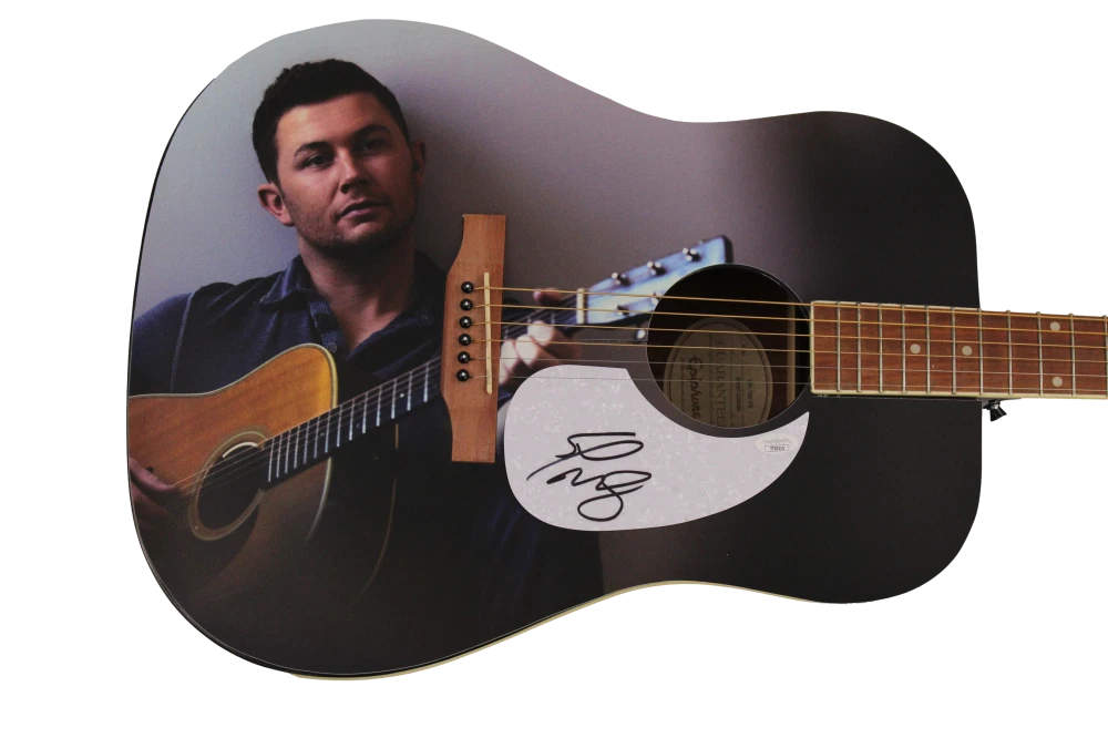 SCOTTY MCCREERY SIGNED AUTOGRAPH CUSTOM GIBSON EPIPHONE ACOUSTIC GUITAR 1/1 JSA