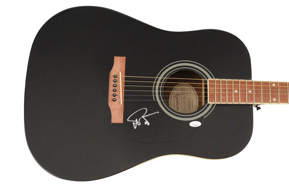 TREY ANASTASIO SIGNED AUTOGRAPH GIBSON ACOUSTIC GUITAR PHISH FULL SIGNATURE JSA