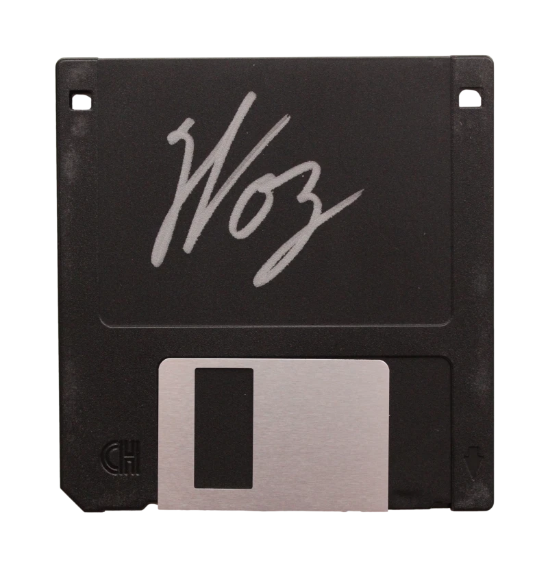 STEVE WOZNIAK WOZ SIGNED AUTOGRAPH 3.5